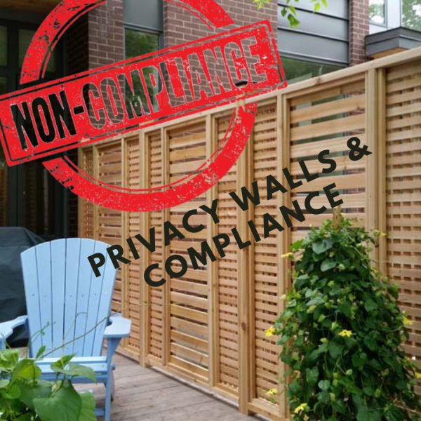 Privacy Walls and City of Calgary Compliance