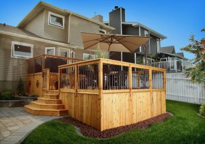 Land Surveyors and Backyard Decks