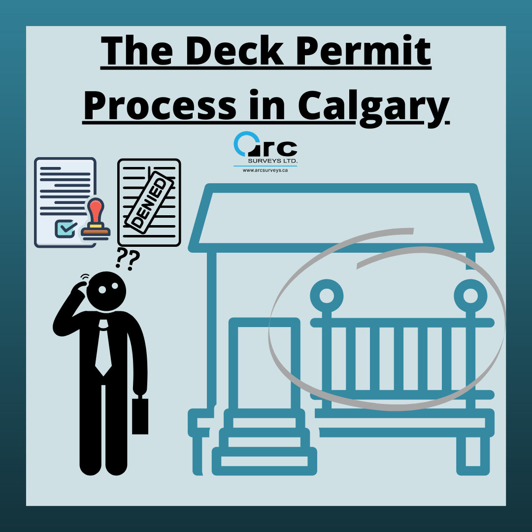 Deck permit, decks, land surveying, Real Property Report, building, Calgary