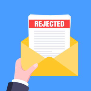 RPR, rejection letter, non compliance, 